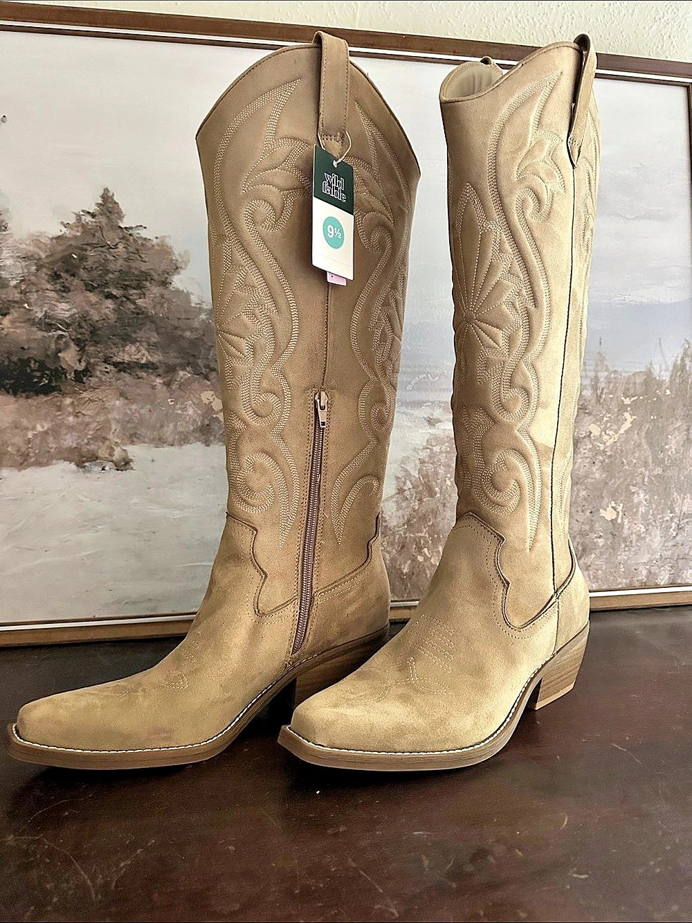 Wild Fable Kenzi Western Boots Brown